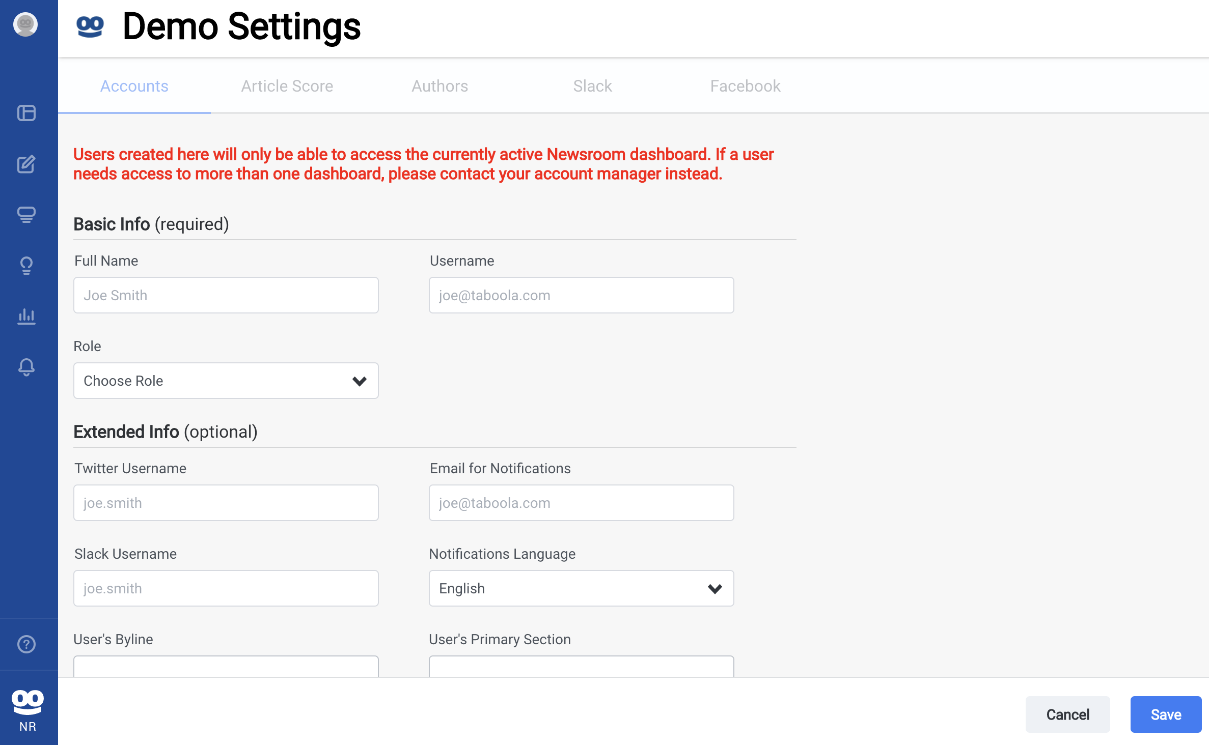 How to Add User Accounts, Change User Roles, and Manage Users.